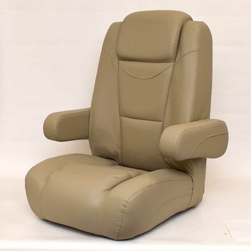 Veada Boat Reclining Captains Helm Seat Khaki Cut eBay