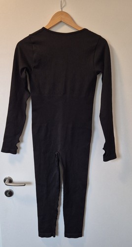 Damen Jumpsuit Bodysuit Gr. L (UMIPUBO) Schwarz Yoga Sport Overall - Bild 5 von 5