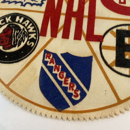 1950s TORONTO STAR WEEKLY NHL ORIGINAL SIX HOCKEY TEAMS PATCH - Picture 5 of 12