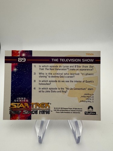 1993 Skybox Star Trek Deep Space Nine Trading Cards (Pick your Card) - Picture 200 of 222