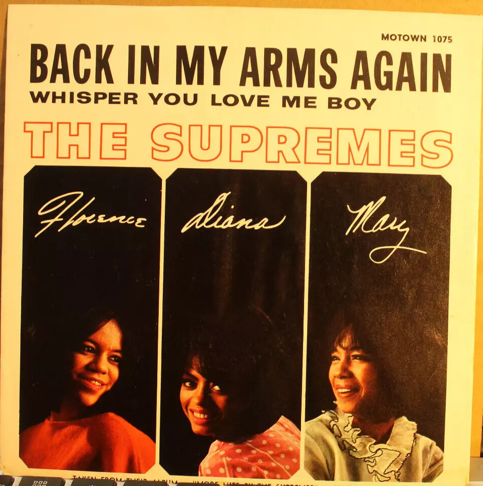 SUPREMES, THE---BACK IN MY ARMS AGAIN (picture sleeve only) | eBay
