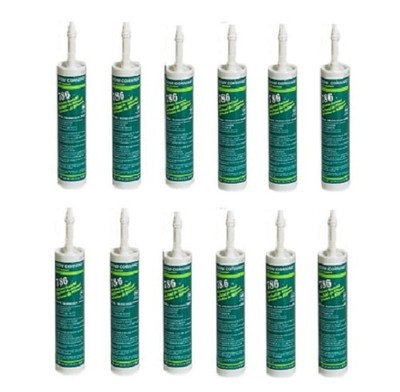 Dow 786 White Silicone RTV Sealant - Case of 12 Cartridges