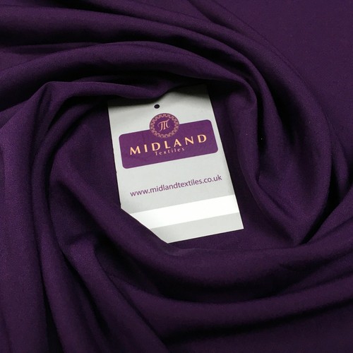 Plain Soft Lightweight Lining 100% Polyester Fabric 100 cm Wide MR860 Mtex - Picture 235 of 319