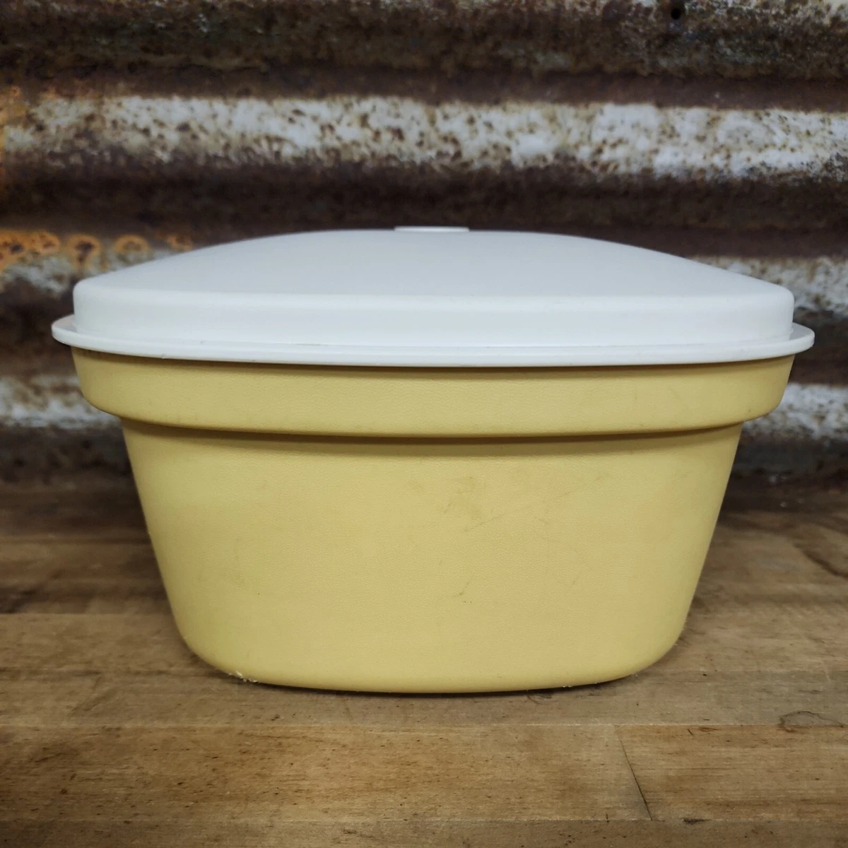 Tupperware Steam-N-Store Bowl W/ Lid & Strainer 3 Pieces 888-10, 887-9, 889-9