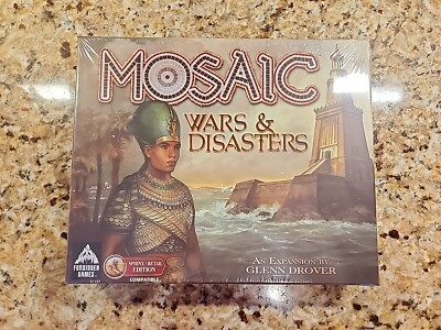 New - Forbidden Games Mosaic: Wars & Disasters Expansion - Sphinx/Retail Edition