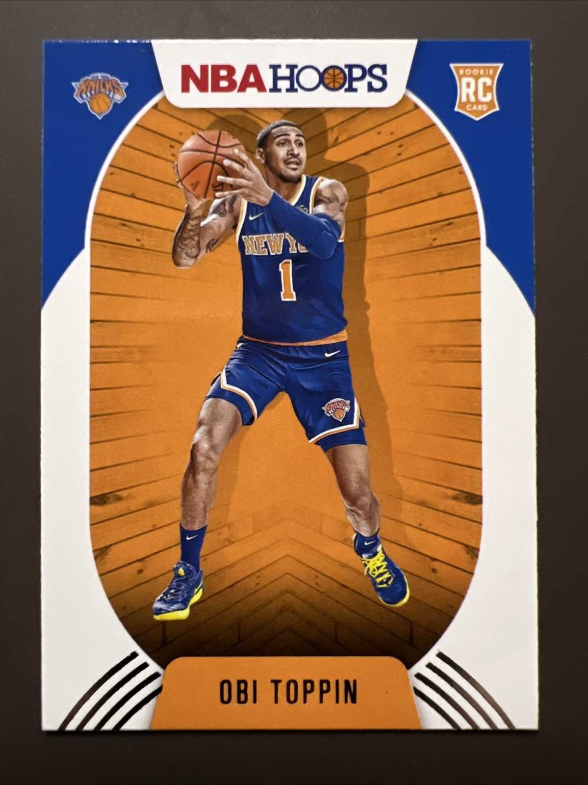 2020-21 Panini Hoops Obi Toppin RC Rookie Card #226 Indiana Pacers