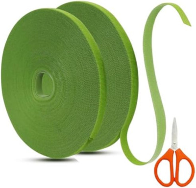 Fascette Per Piante Rampicanti In Nylon 30m, Regolabili E Autoadesive, Kit Con Forbici Da Giardinaggio - 2