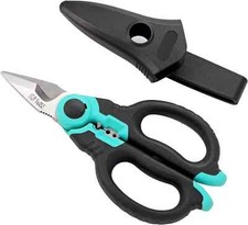 6Stainless Electrician Scissors Heavy Duty Professional For Aluminium Copper