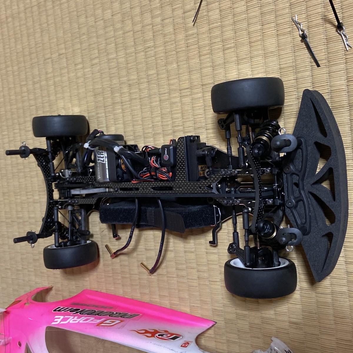 YOKOMO BD7 2016 model aluminum chassis, pre-mechanized and