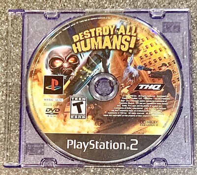 Destroy All Humans! for PlayStation 2 - DISC ONLY - FULLY TESTED!!