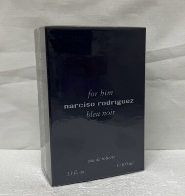 FOR HIM NARCISO RODRIGUEZ BLEU NOIR 100ml 3.3.Oz Eau De Toilette Spray