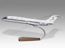 McDonnell Douglas C-9B Skytrain II US Navy Ver.2 Wood Airplane Model Small 1/130