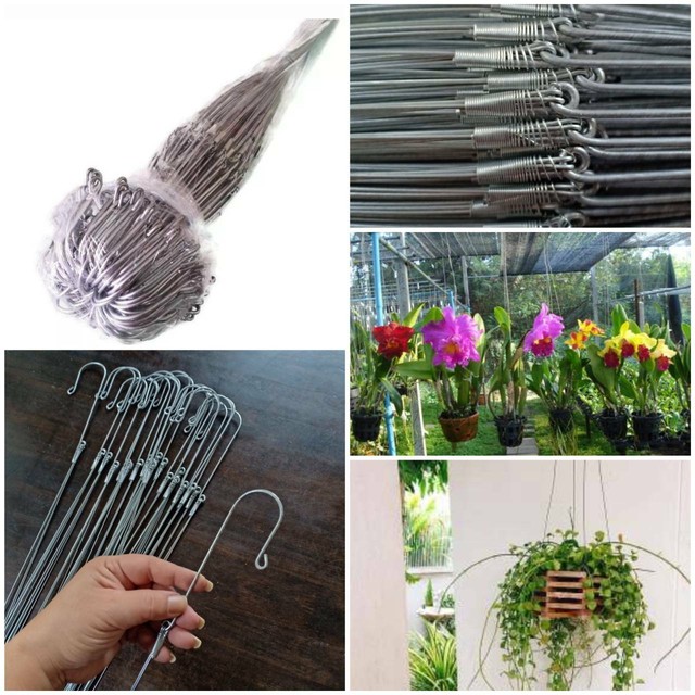 20 pcs Hanger orchid wire plants hanging garden ornamental flower Vanda