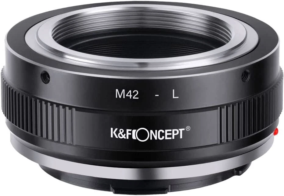 K&F Concept M42 to L Lens Mount Adapter for M42 Lens to L Mount Cameras Body - Image 2 of 4
