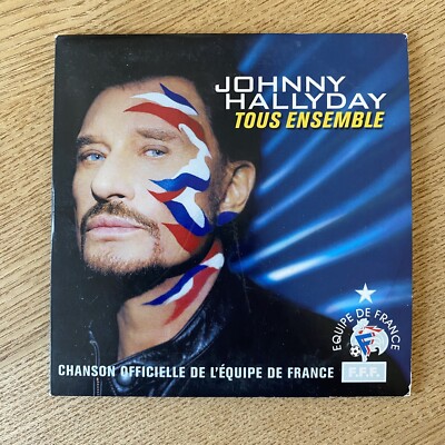 Johnny Hallyday - Tous ensemble CD Single Frankreich 2-track Maxi Chanson