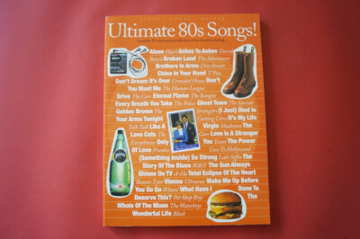Ultimate 80s Songs .Songbook Notenbuch .Piano Vocal Guitar PVG