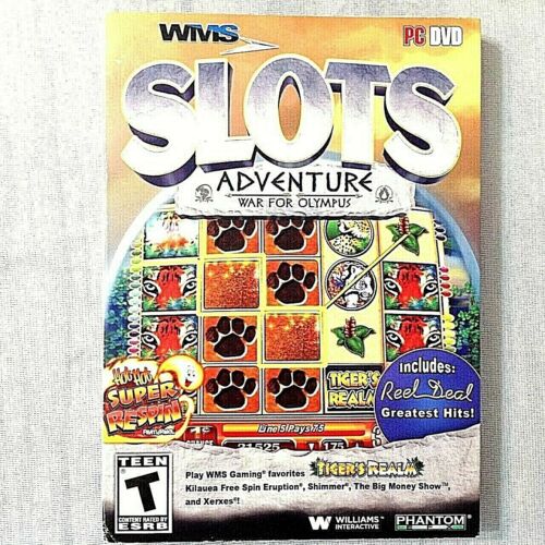 Phantom Real Deal Slots Adventure War For Olympus PC DVD Video Game