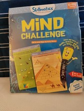 Skillmatics Mind Challenge Write And Wipe Reusable Activity Mats NEW 