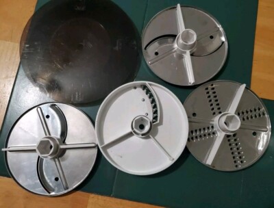 Oster Regency Ktchn Center Food Processor Blades Thin, Thick,shred, Fry Cutter B