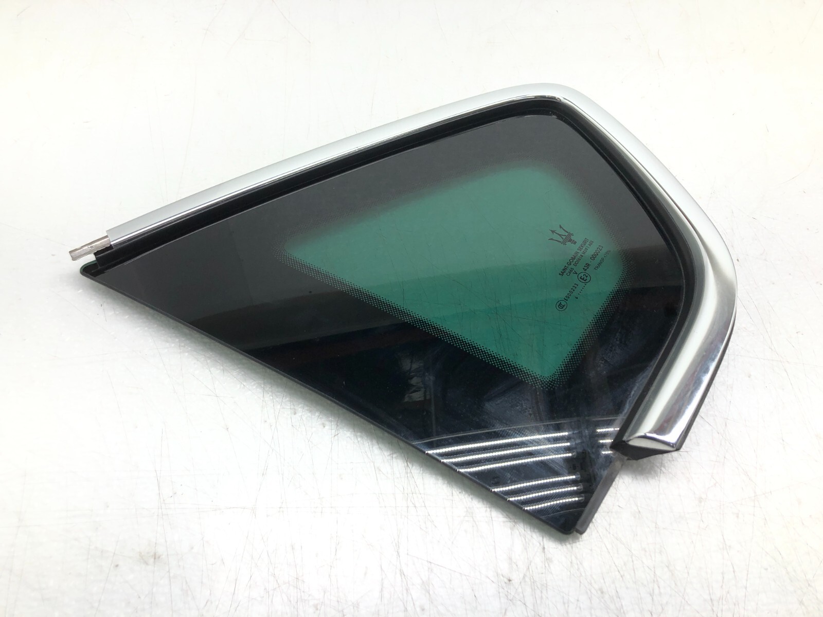 2017-2024 MASERATI LEVANTE LEFT DRIVER REAR QUARTER PANEL WINDOW GLASS OEM