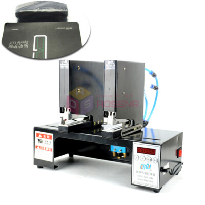Double Head Automatic Electric Stapler Pneumatic Bookbinding Stapler ...