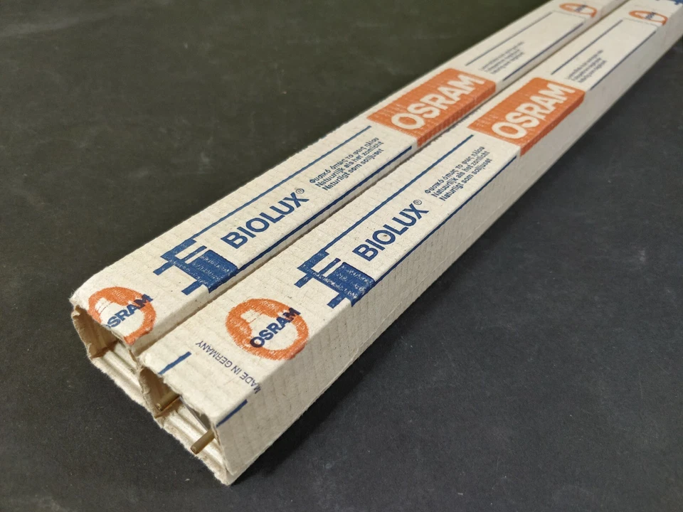 2 x Osram BioLux Daylight 18W T8 Fluorescent Tubes Lamps 600mm Aquarium L18W/72 - Image 2 of 2