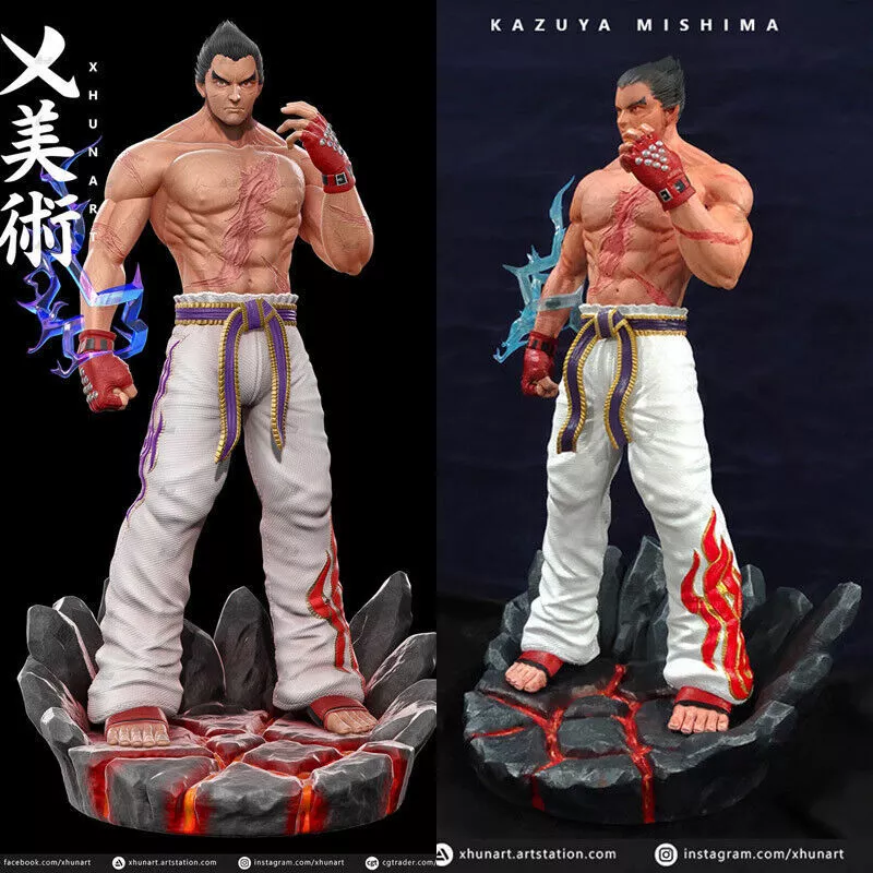 KAZUYA MISHIMA 3D Printing Unpainted Figure Model GK Blank Kit New Hot Toy  Stock