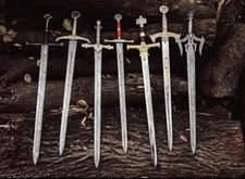 Hand Forged Damascus Steel Viking Sword Sharp Battle Ready Medieval Sword Gift