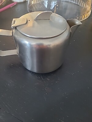 Teekanne Vintage Old Hall England 18/8 Stainless Steel GM Hotels 1 Pt