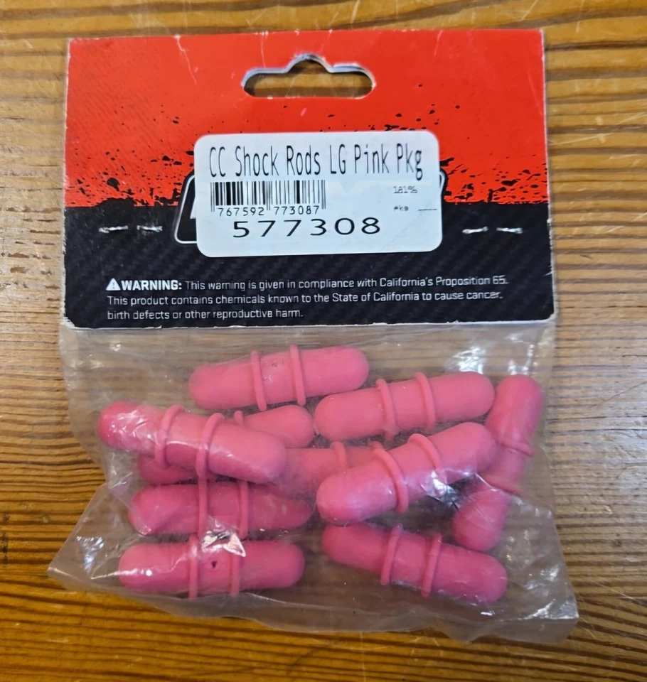 Varas de choque Hoyt - Rosa - Pacote com 10 grandes 577308 - Imagem 2 de 2