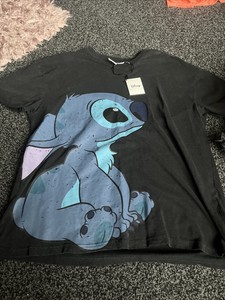 Primark Señoras Disney Puntada camiseta Medio Bnwt 12/14 | eBay