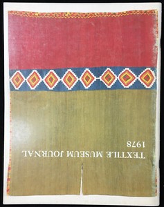 Textile Museum Journal 1978 - Inca Tunics Japanese Cloth Carpet Collections