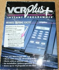 Vintage Gemstar VCR PLUS  Instant Programmer REMOTE CONTROL Open box
