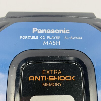 Panasonic Portable CD Player SL-SW404 MASH Rxtra Anti-Shock
