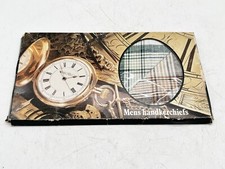 VINTAGE BOXED HERREN TASCHENT&Uuml;CHER BAUMWOLLE DOPPELPACK