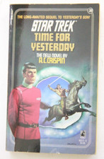 Star Trek Time for Yesterday A.C. Crispin 1988 Pocket Paperback Novel Book BB76