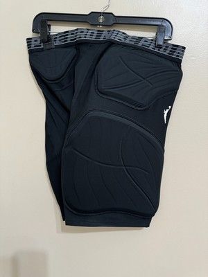 Nike Pro WNBA Basketball Player Hyperstrong Padded Shorts XL CW4349-010 NEW