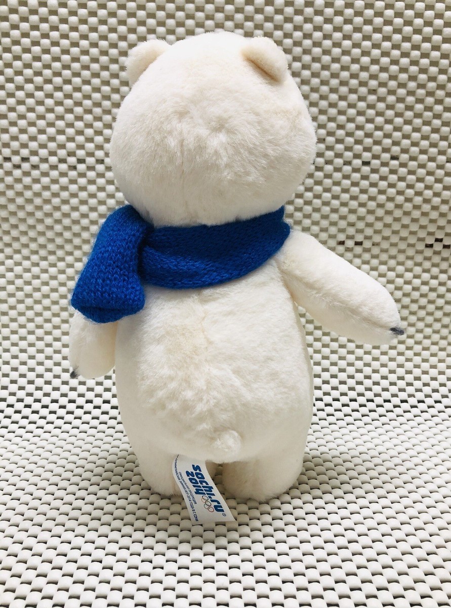 OFFICIAL Sochi.ru 2014 Winter Olympics Russian Polar Bear Mascot