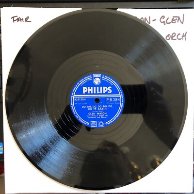 GLEN MASON DO.DO,DO,DO,DO,DO,DO, IT AGAIN/THE MAN WITH THE BANJO PHILIPS PB 284