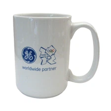 2012 GE London Olympics Coffee Mug General Electric Worldwide Partner