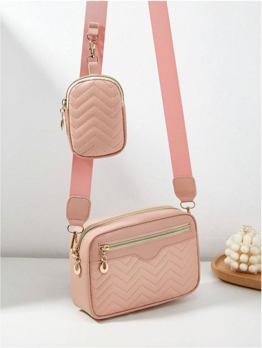 ショルダーバッグ・ポシェット ETRO Women Shoulder Bags WP1B0001AU022 R0375 PINK Pink Embroidered Shoulder Crossbody Bag With Multiple