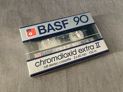 BASF CR-E II 90 (Type II-Made in USA) CASSETTE BRAND NEW SEALED