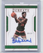 2016-17 Panini National Treasures #17 Bob Dandridge NBA Greats Auto Bronze #/25