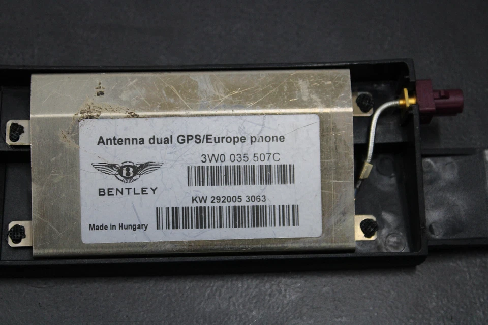 Antena Amplificador 3W0035507C Bentley Continental Flying Spur Amplificador Antena Foto 4 de 4