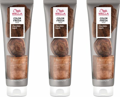 Wella Color Fresh Mask Chocolate Touch 3x150 ml