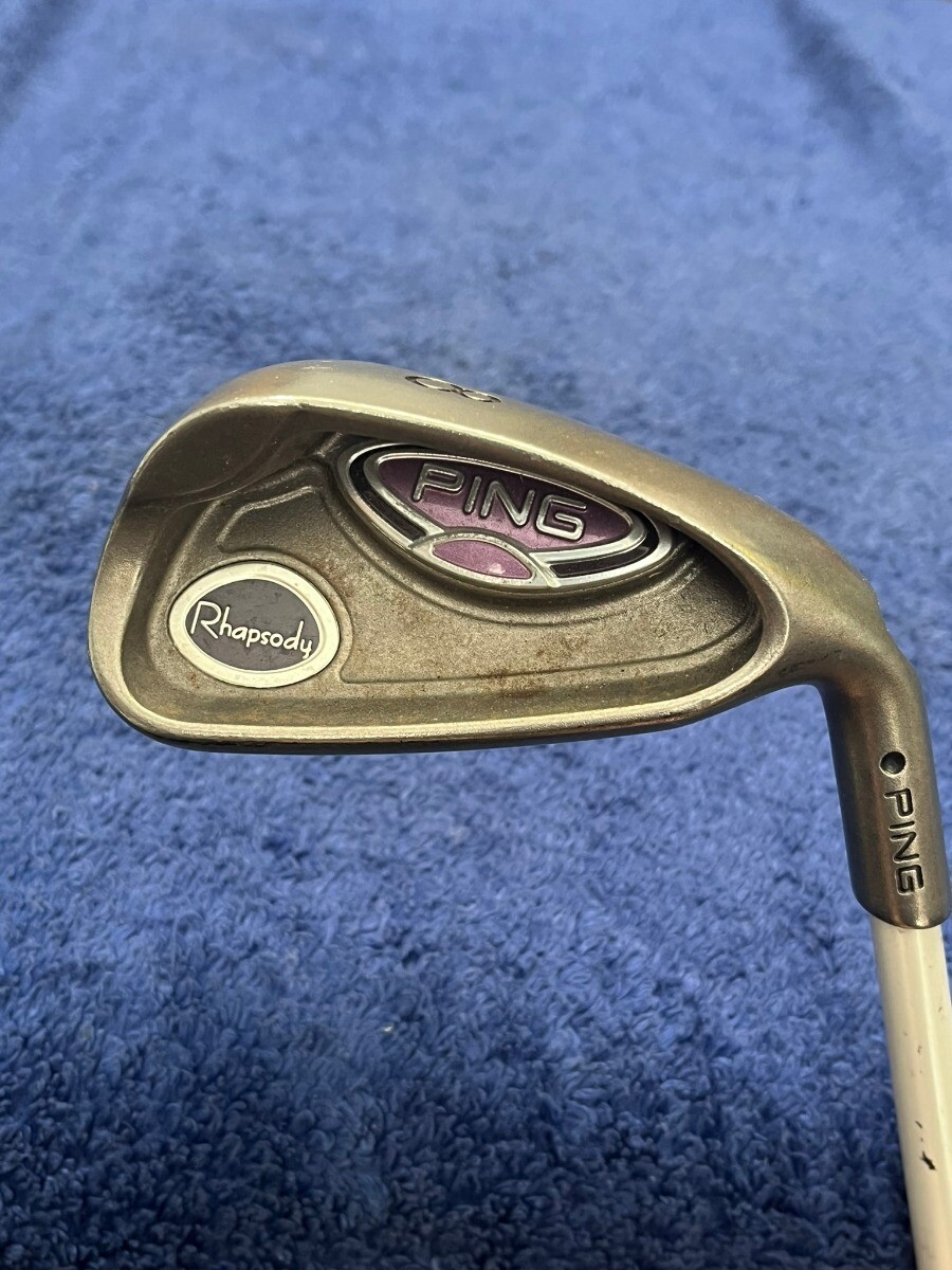 PING RHAPSODY INDIVIDUAL 8 IRON, PING ULT 129 LADIES FLEX, RH (D