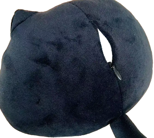 Black Cat Plush Toy  7" Super Soft Plush Toy T-38 - Picture 3 of 6