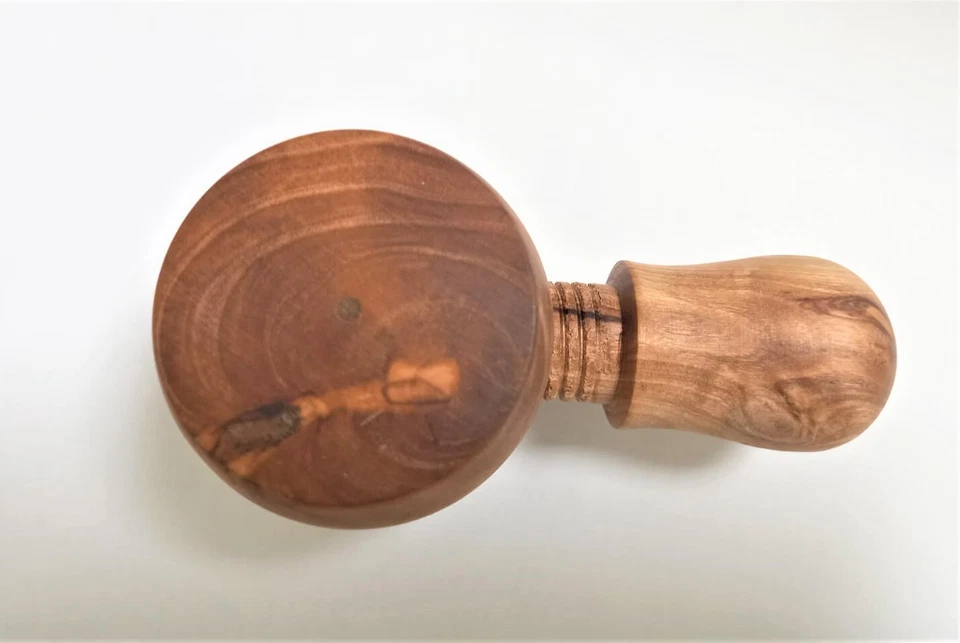 Olive Wood Nut Cracker Screw Handcrafted from Natural Olive Wood Bethlehem - Image 2 of 4