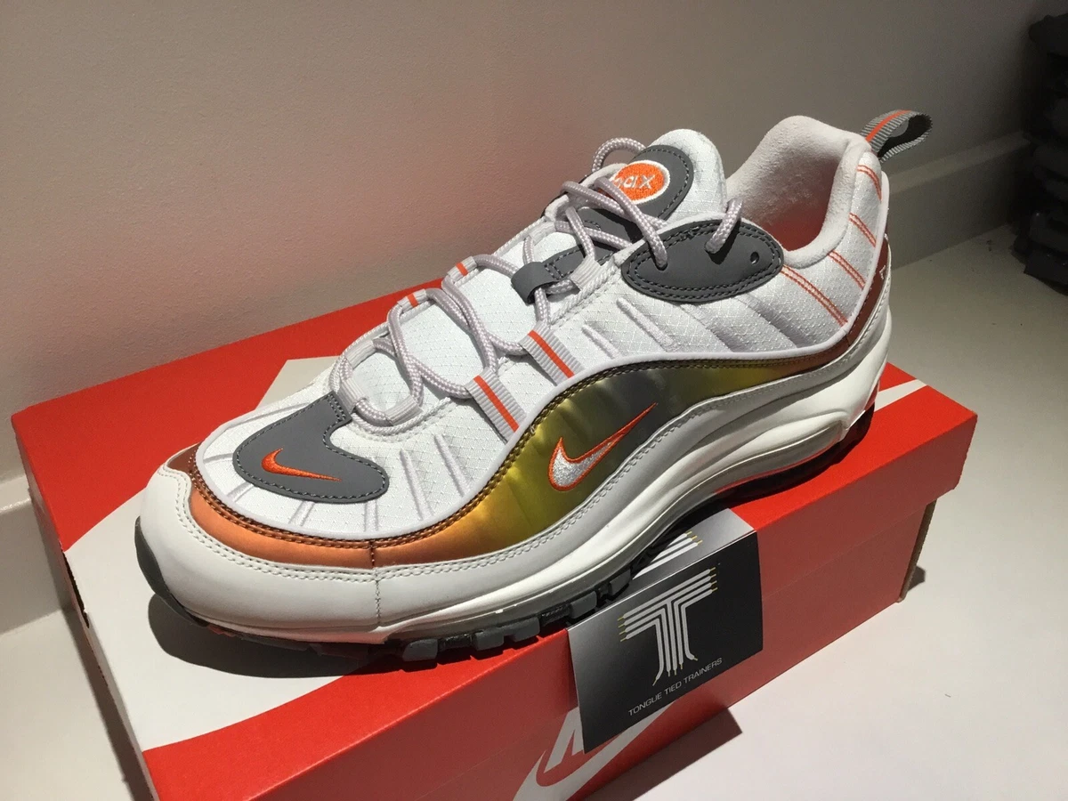 Air max hotsell 98 white grey
