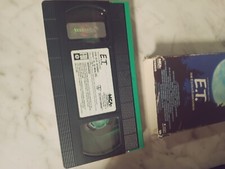 E.T. ET The Extra Terrestrial VHS 1982 Rare Green and Black Tape Spielberg